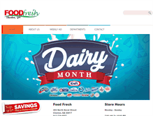 Tablet Screenshot of foodfresh.mygalaxyfoods.com